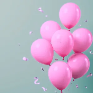 Metallic Pink Color Balloon (Pack of 25) for Birthday Parties & Decoration