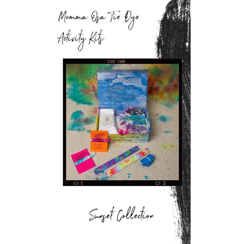 Momma Osa Sunset Tie Dye Activity Kit - Youth Medium