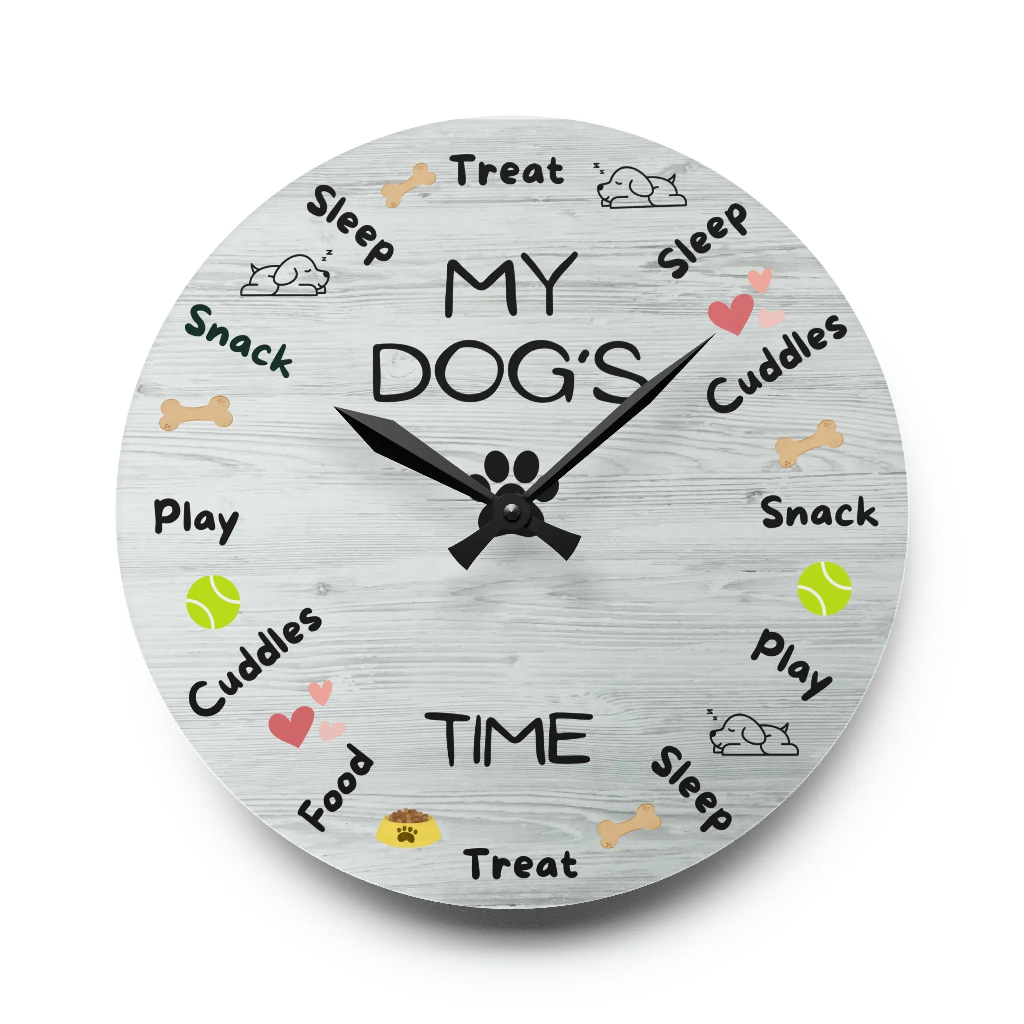My Dog's Time Wall Clock