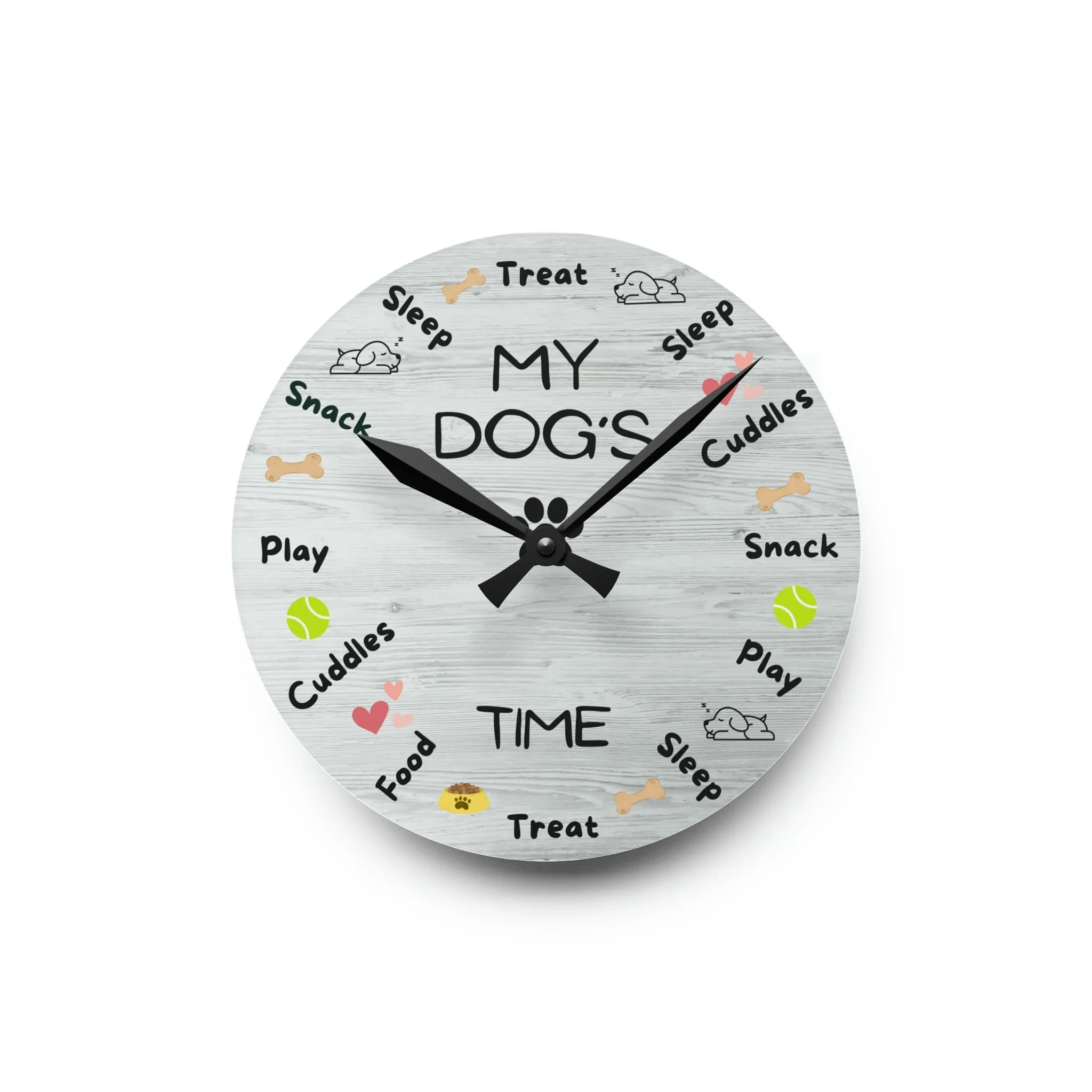 My Dog's Time Wall Clock