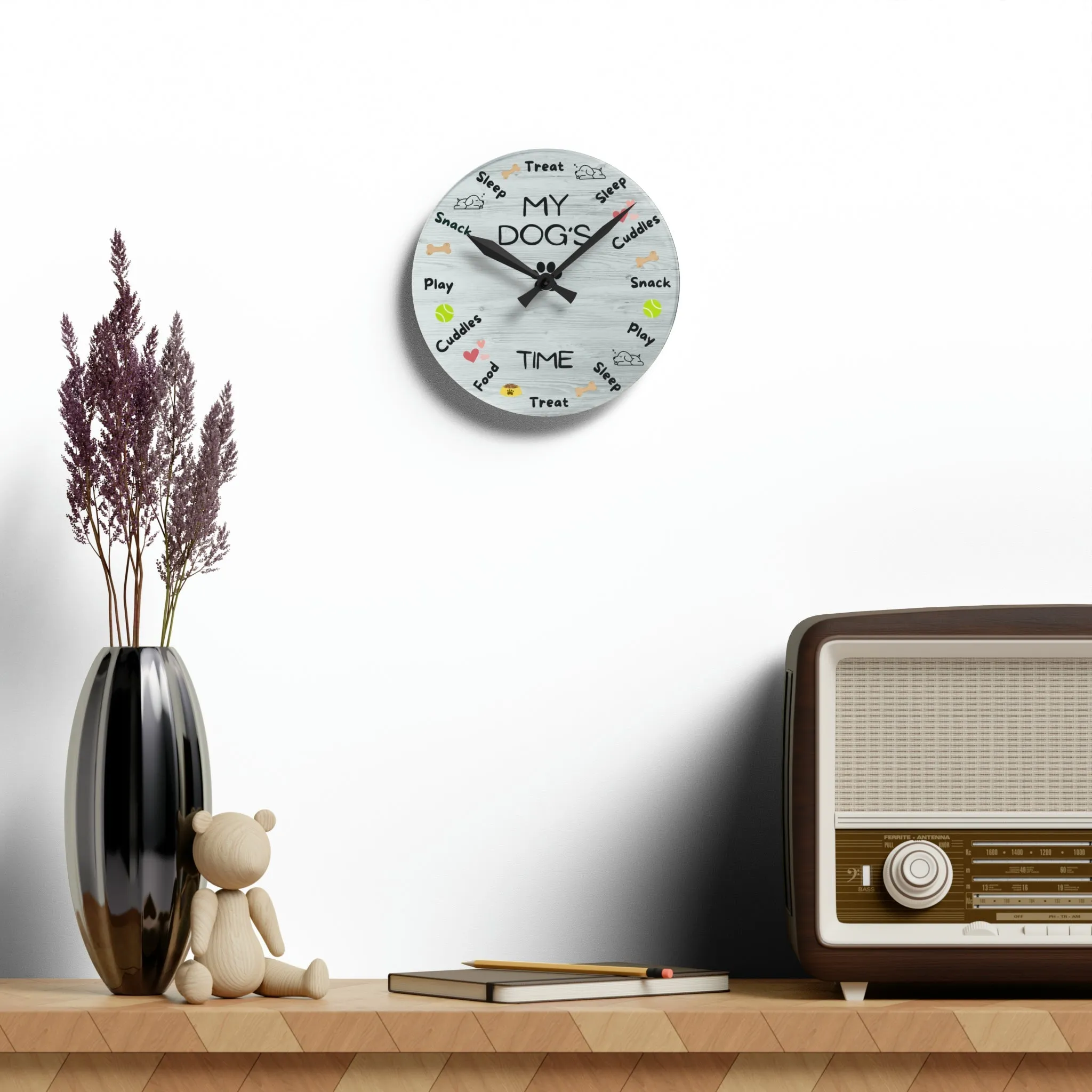 My Dog's Time Wall Clock