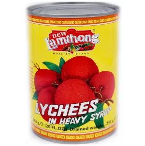 New Lamthong Lychee in Syrup 565g
