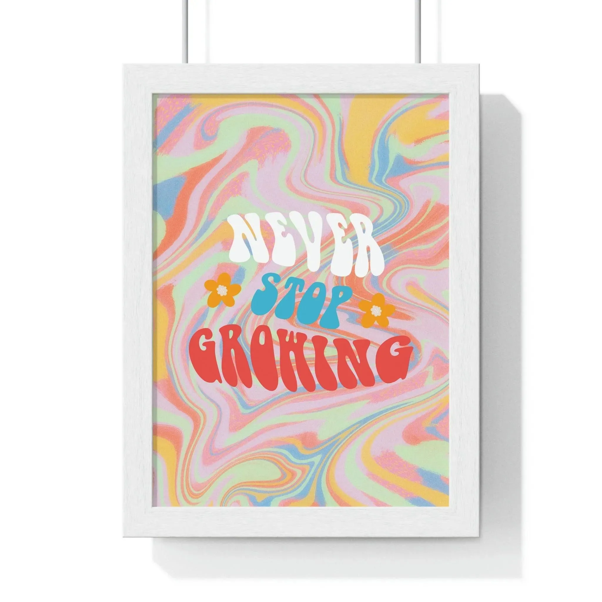 New Stop Growing Poster Print