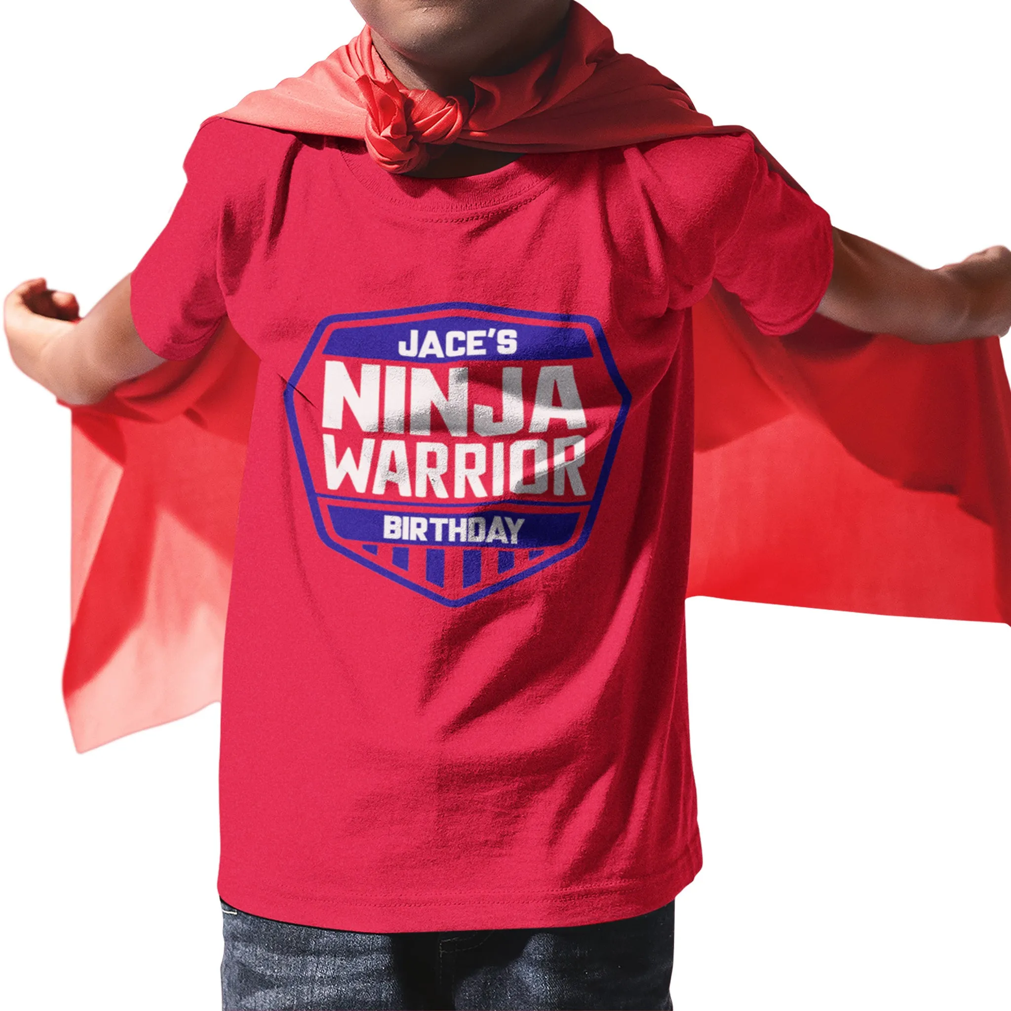 Ninja Warrior Birthday Shirt, American Ninja Warrior, Matching Family Birthday Shirts, Ninja Birthday Party