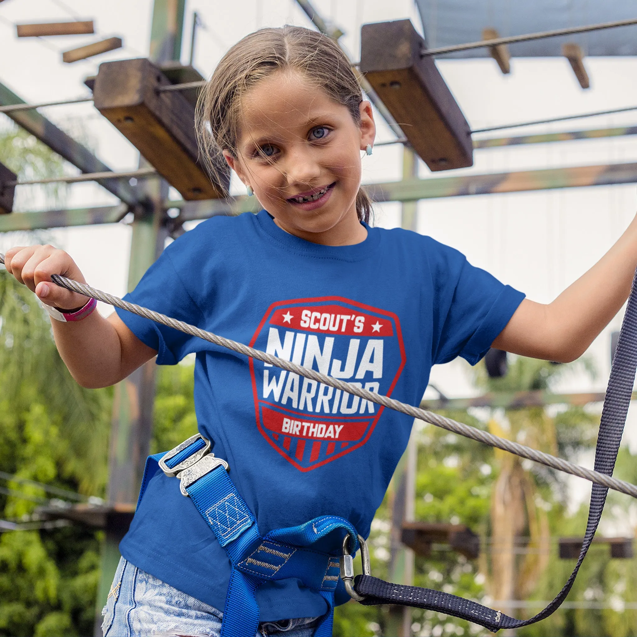 Ninja Warrior Birthday Shirt, American Ninja Warrior, Matching Family Birthday Shirts, Ninja Birthday Party