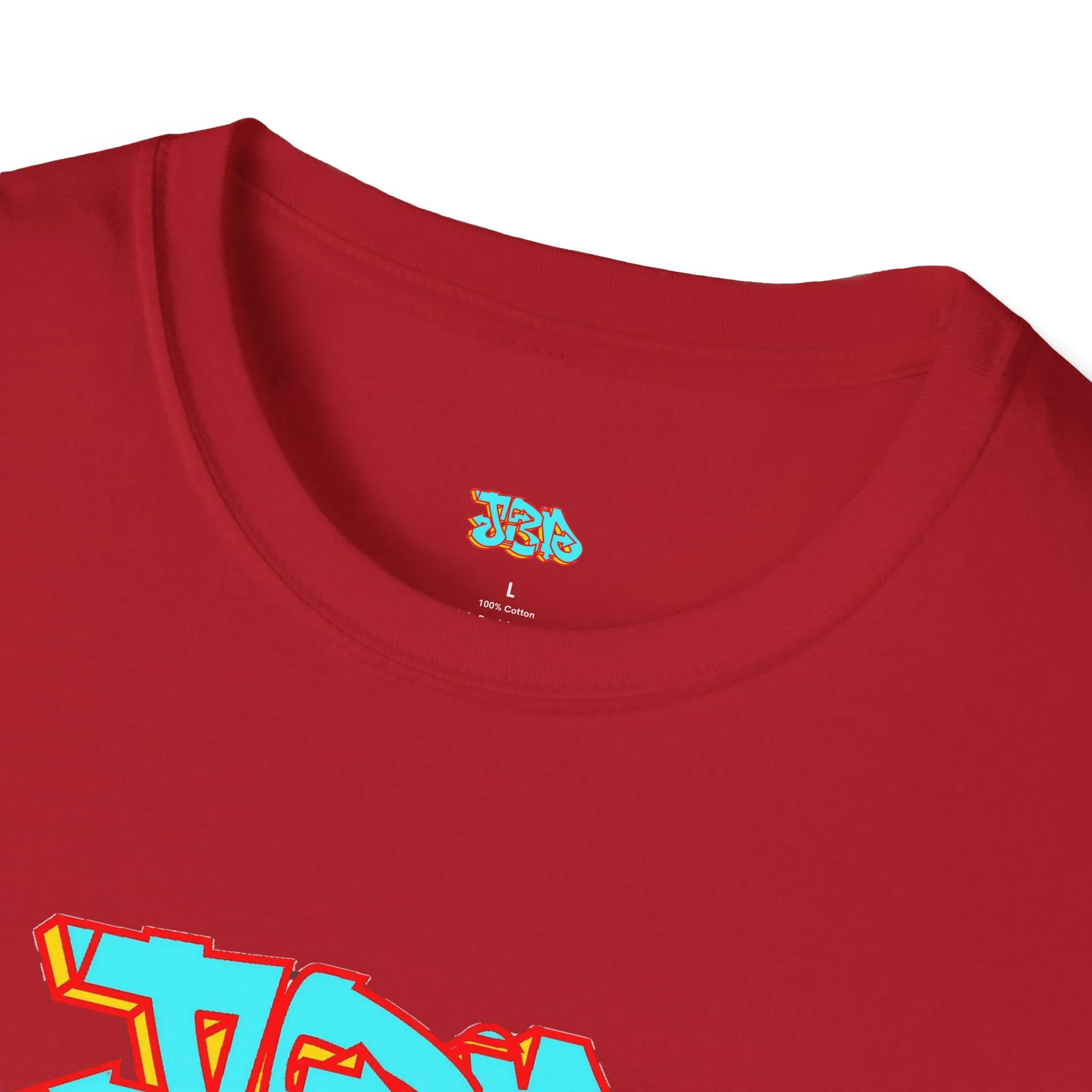 Old School JBD Logo Unisex Softstyle T-Shirt