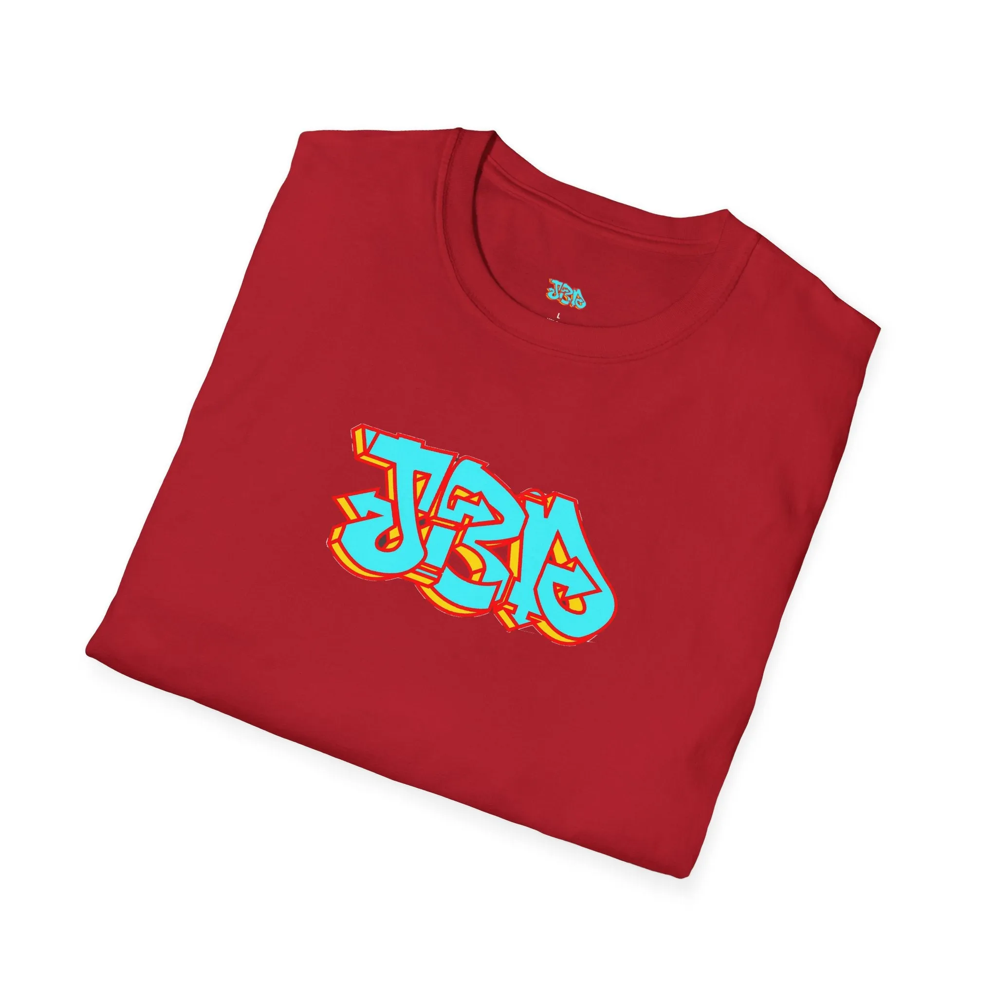 Old School JBD Logo Unisex Softstyle T-Shirt