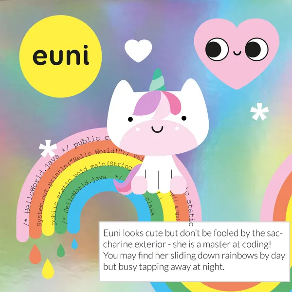 Pango Unicorn Hair Ties