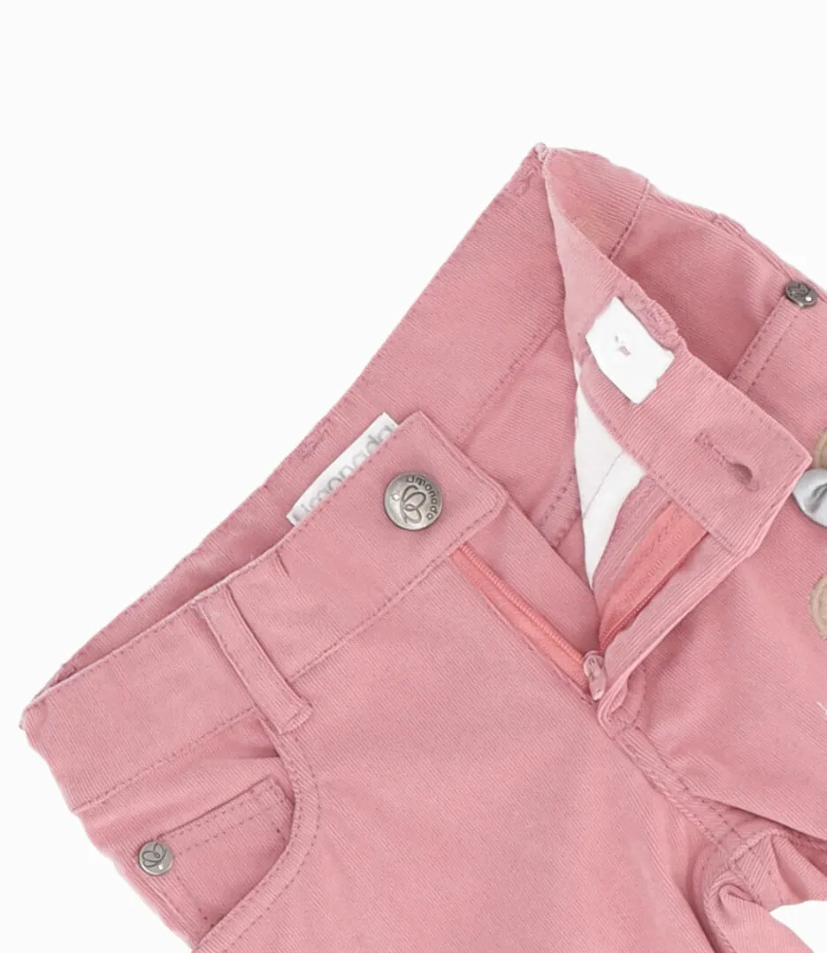 Pantalón Bebé De Cotelé