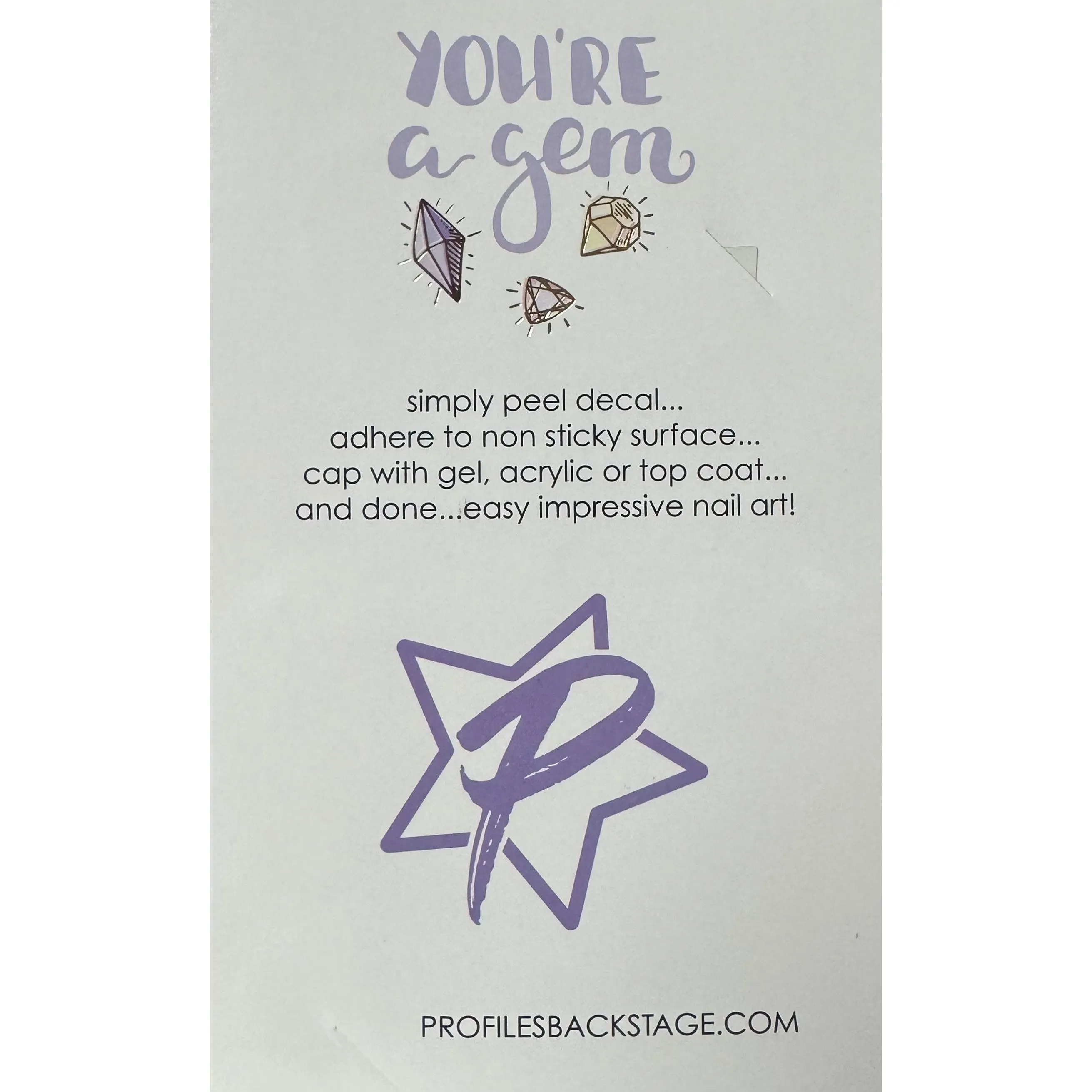 Pasties Gem Decals - SeaScapes