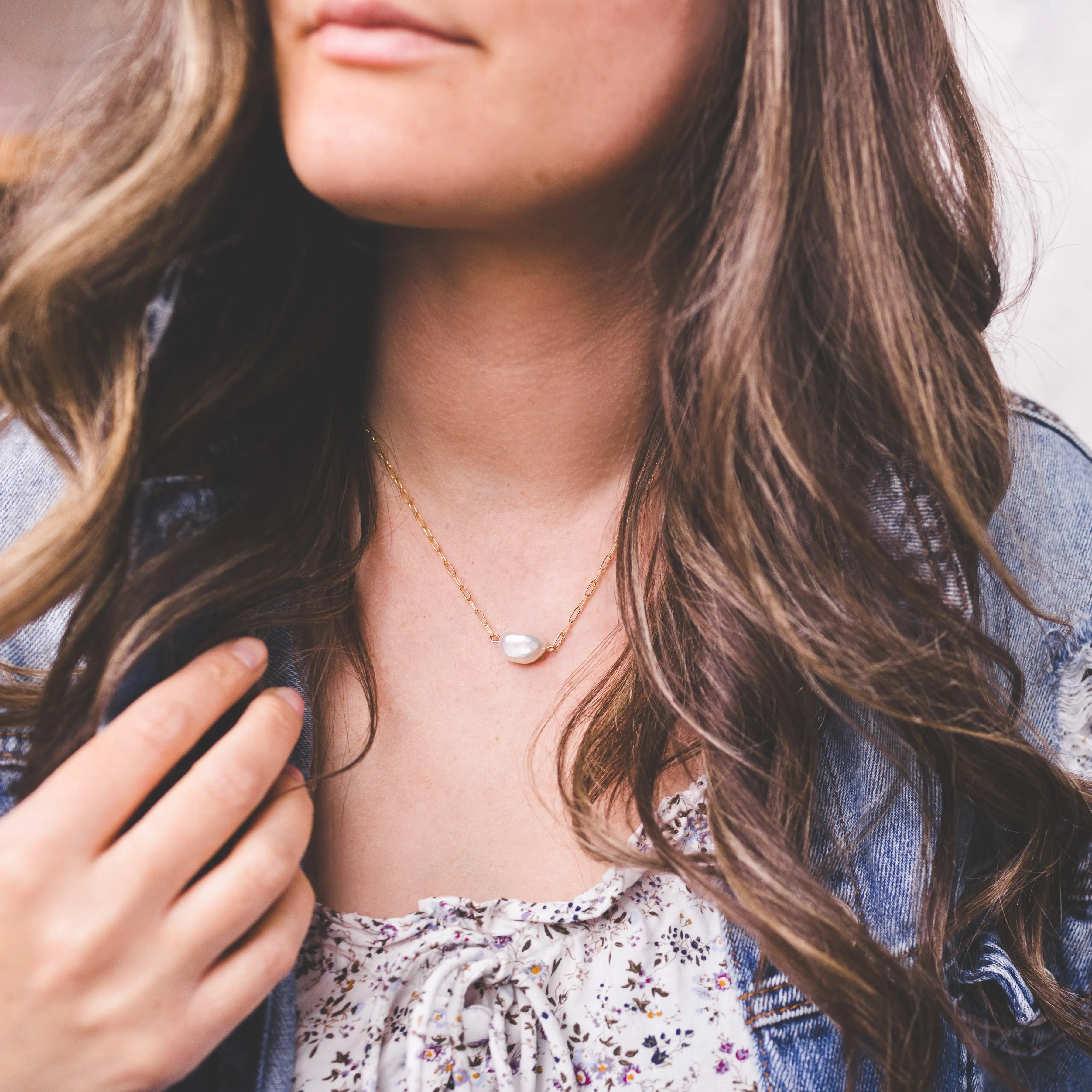 Pearl Baroque Necklace