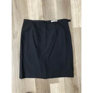 Pendleton NWT Black Pencil Skirt, Wool Blend Bottom, Size 16, MSRP $148