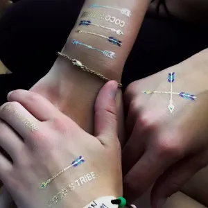 Personalized Party Flash Tattoo
