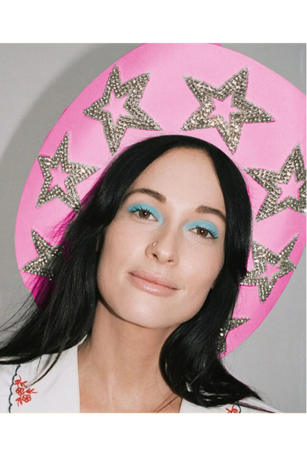 Pink Rhinestone Star Cowboy Hat