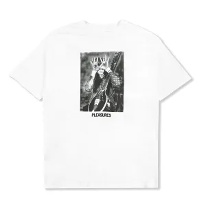 Pleasures Men Star Power T-Shirt White