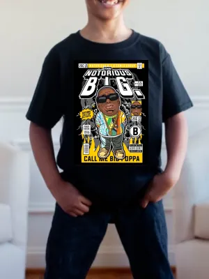 Pre order BIG POPPA POP tee (tee as pictured ) 1.5 week -2 week Tat