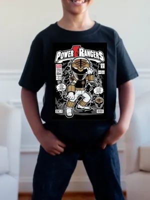 Pre order POWER RANGER POP tee (tee as pictured ) 1.5 week -2 week Tat