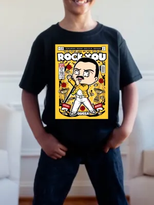 Pre order ROCK YOU QUEEN POP tee (tee as pictured ) 1.5 week -2 week Tat
