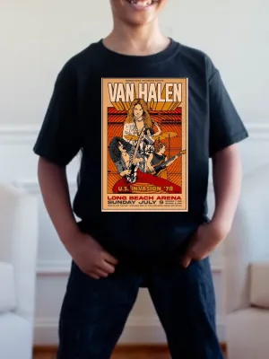 Pre order VAN HALEN TOUR tee (tee as pictured ) 1.5 week -2 week Tat