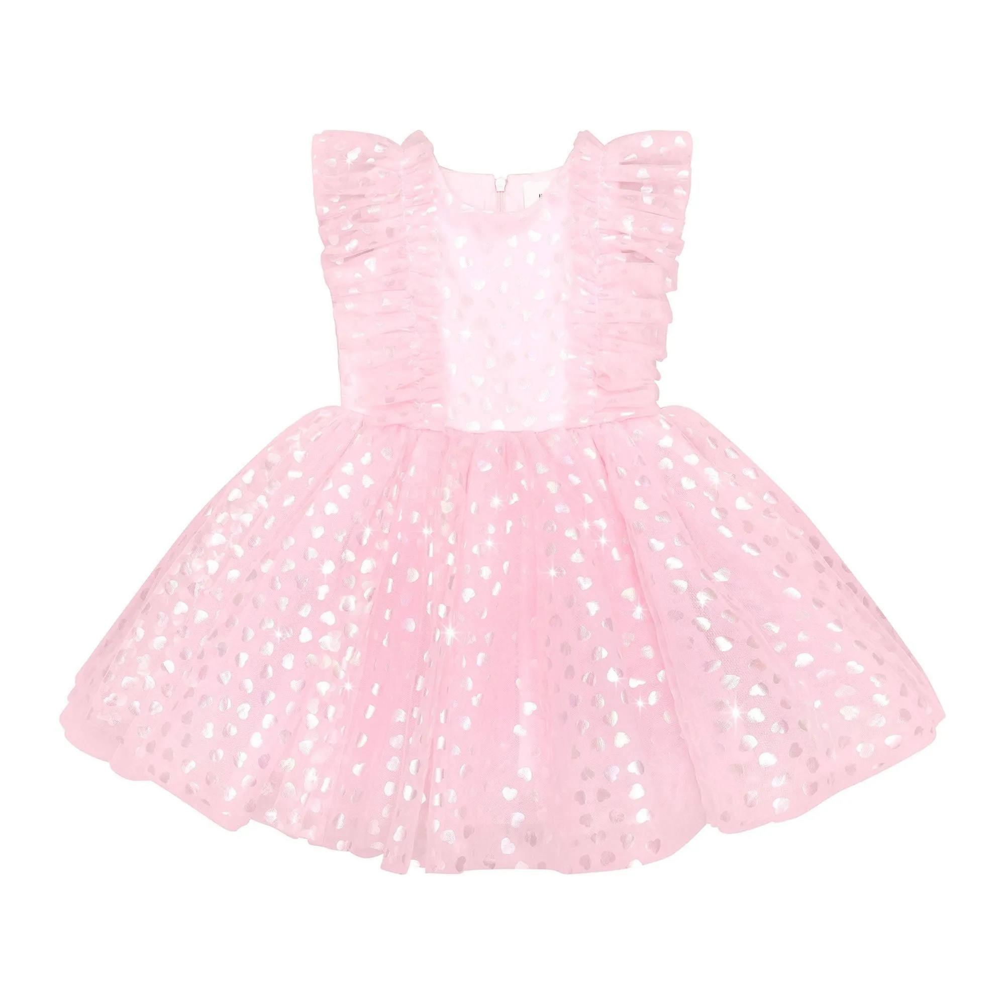 Princess Glitter Hearts Dress