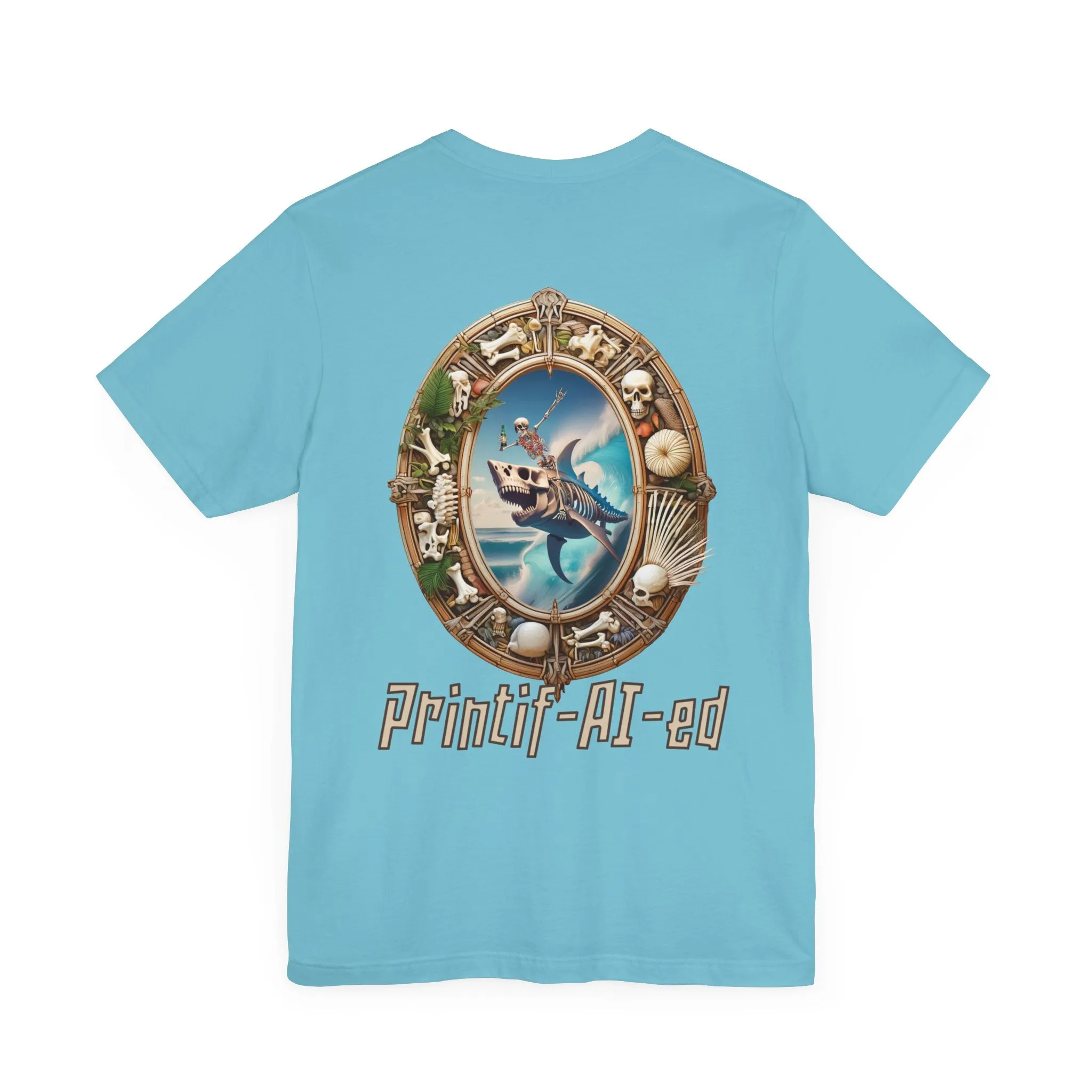 Printif-AI-ed Men's Shark Bait Premium Tee