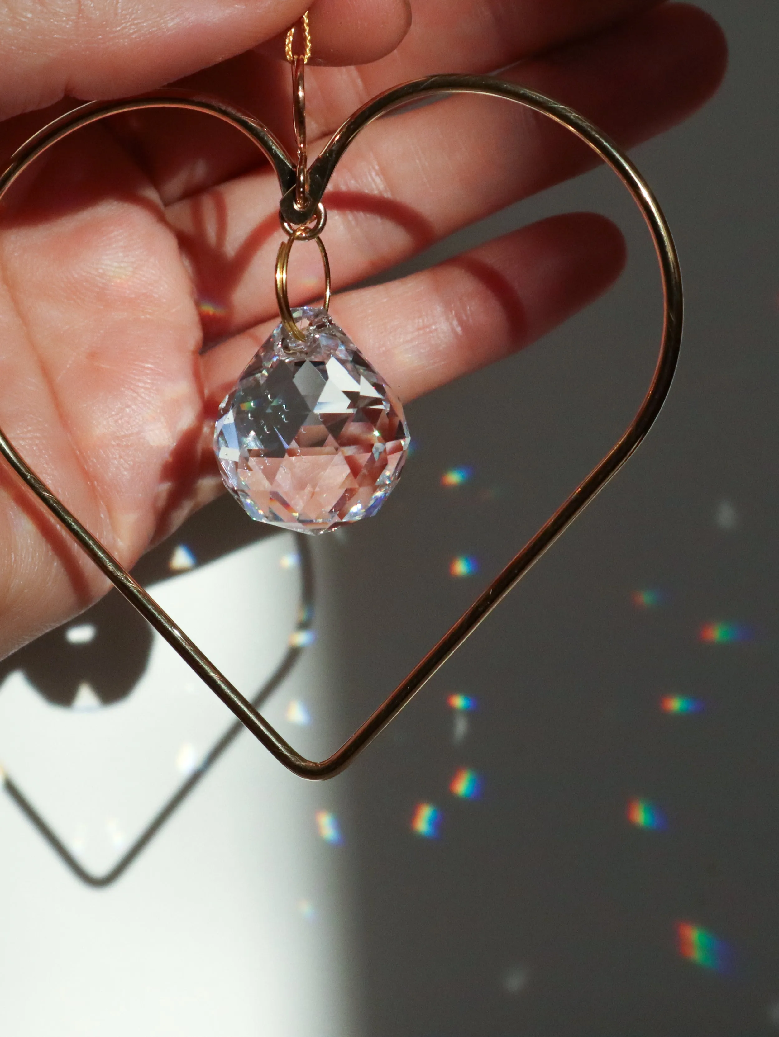 Prisma Ornament Heart
