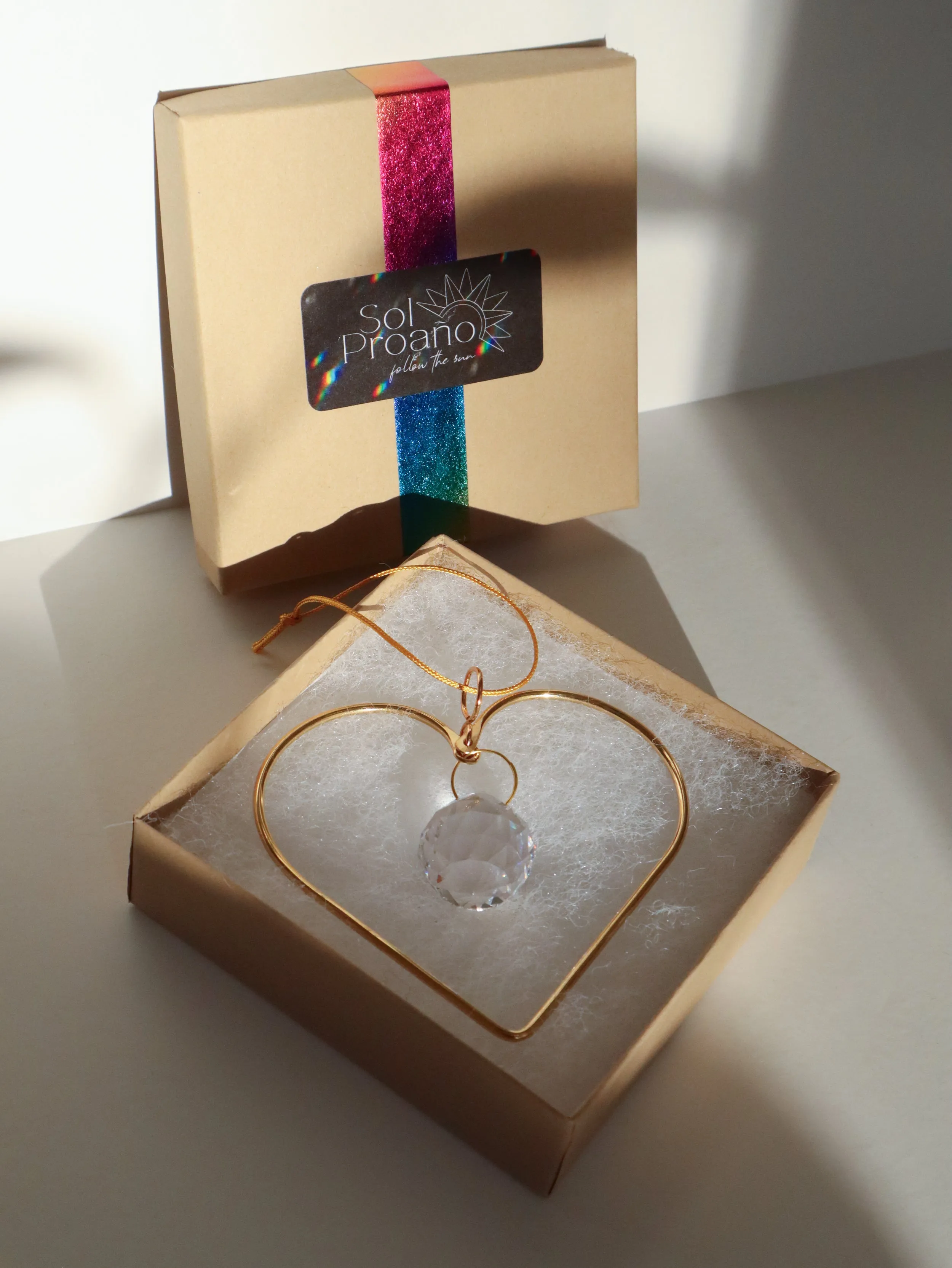 Prisma Ornament Heart