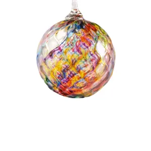 Rainbow Diamond Facet Ornament