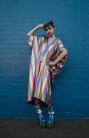 Rainbow Magic Caftan Kaftan Dress