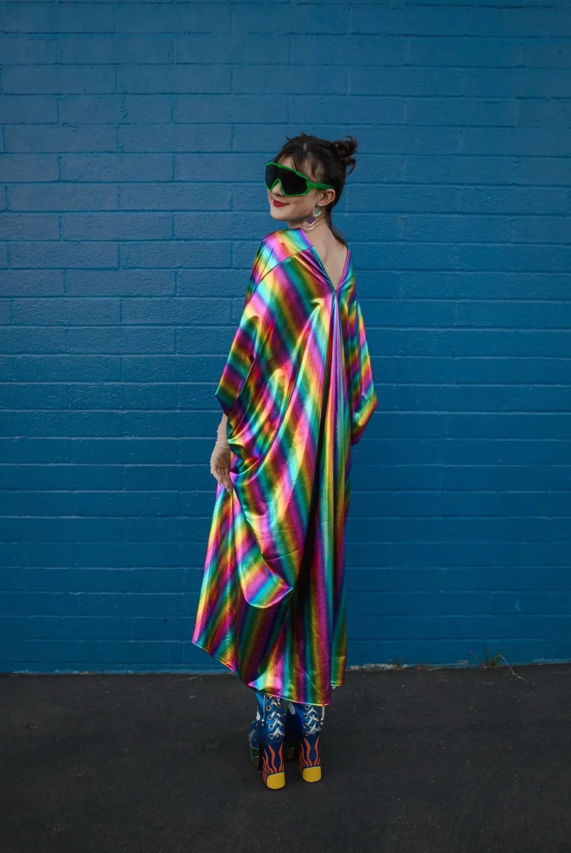 Rainbow Magic Caftan Kaftan Dress
