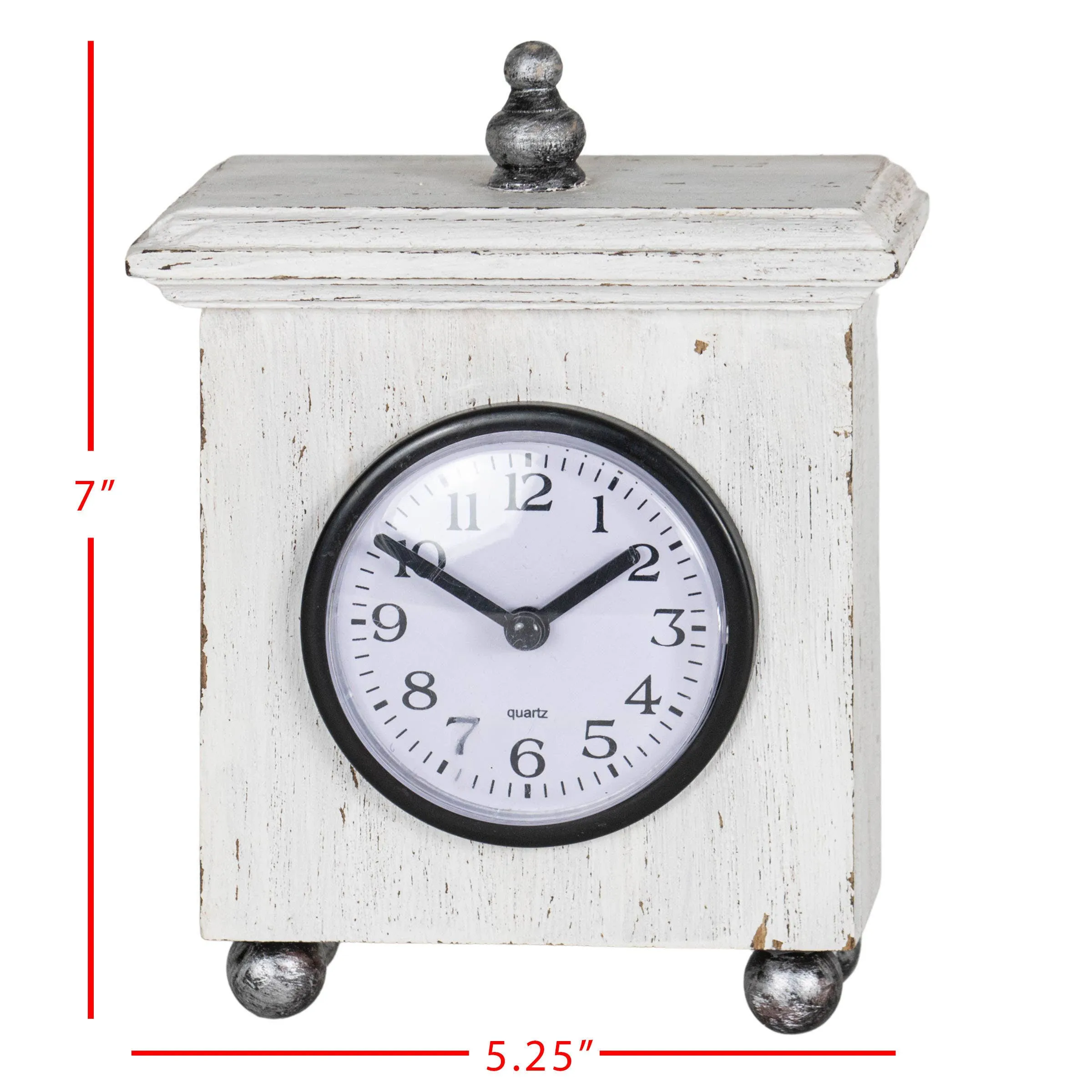 Ramona Tabletop Clock Square