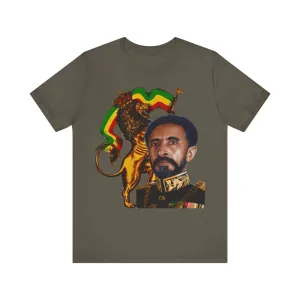 Rasta/His Imperial Majesty: Unisex Jersey Short Sleeve Tee