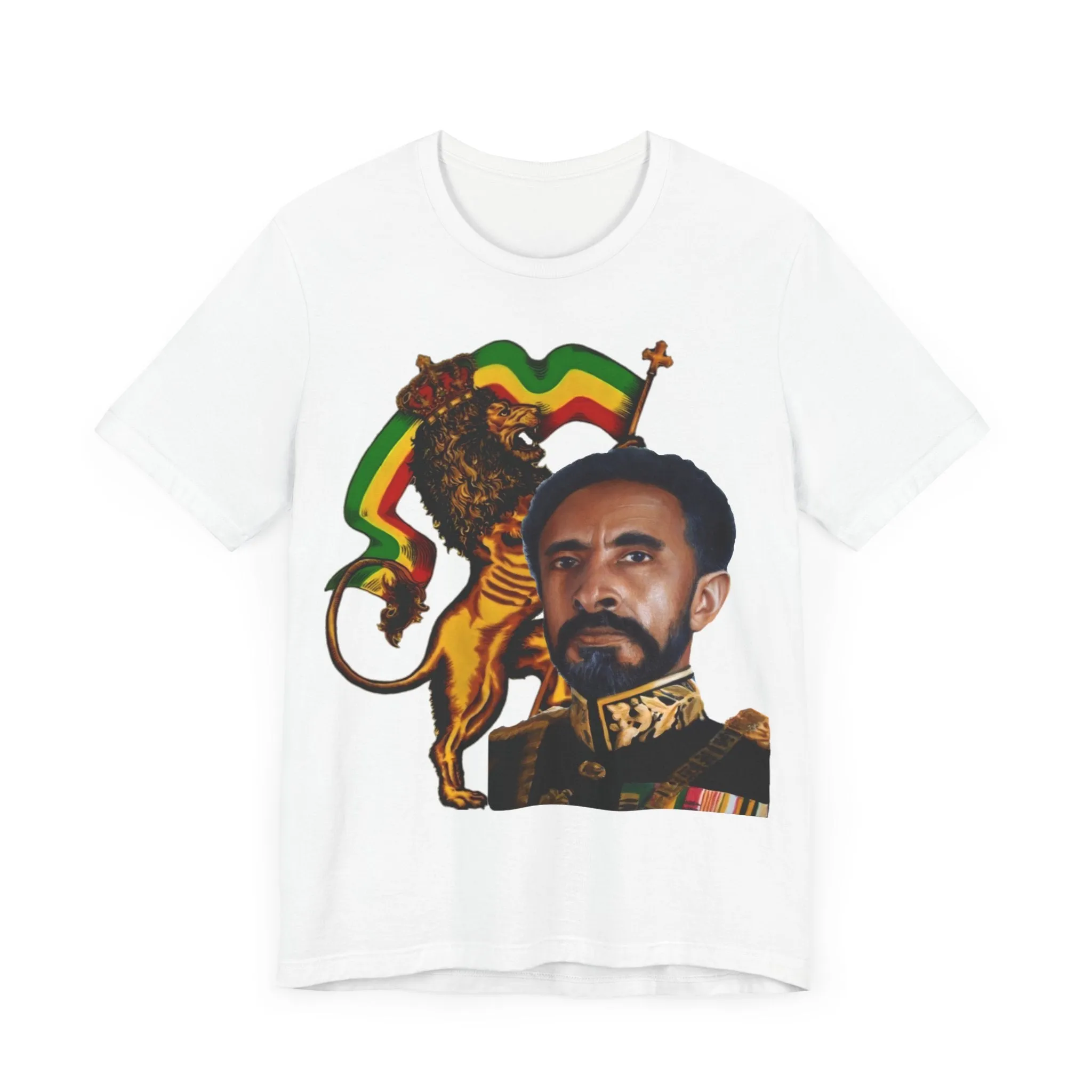 Rasta/His Imperial Majesty: Unisex Jersey Short Sleeve Tee