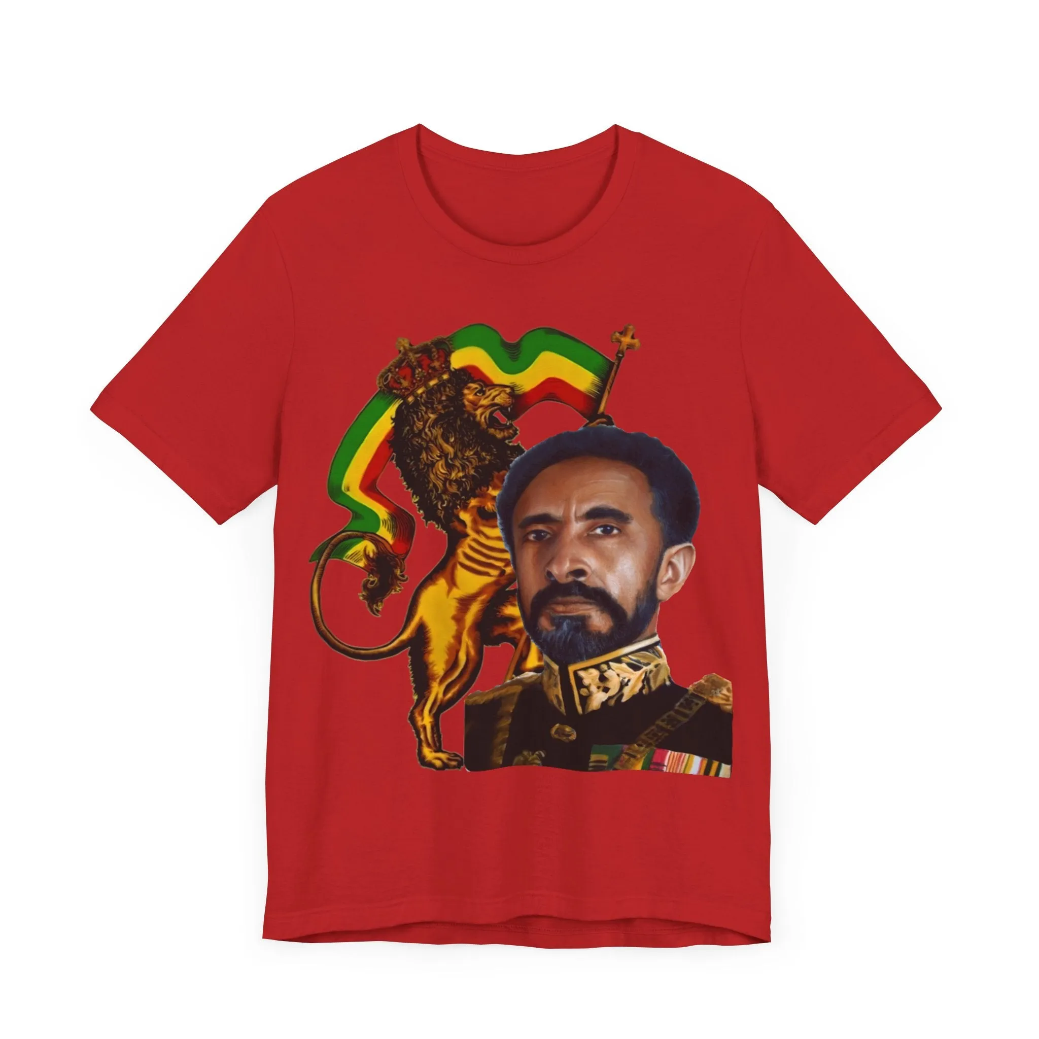 Rasta/His Imperial Majesty: Unisex Jersey Short Sleeve Tee