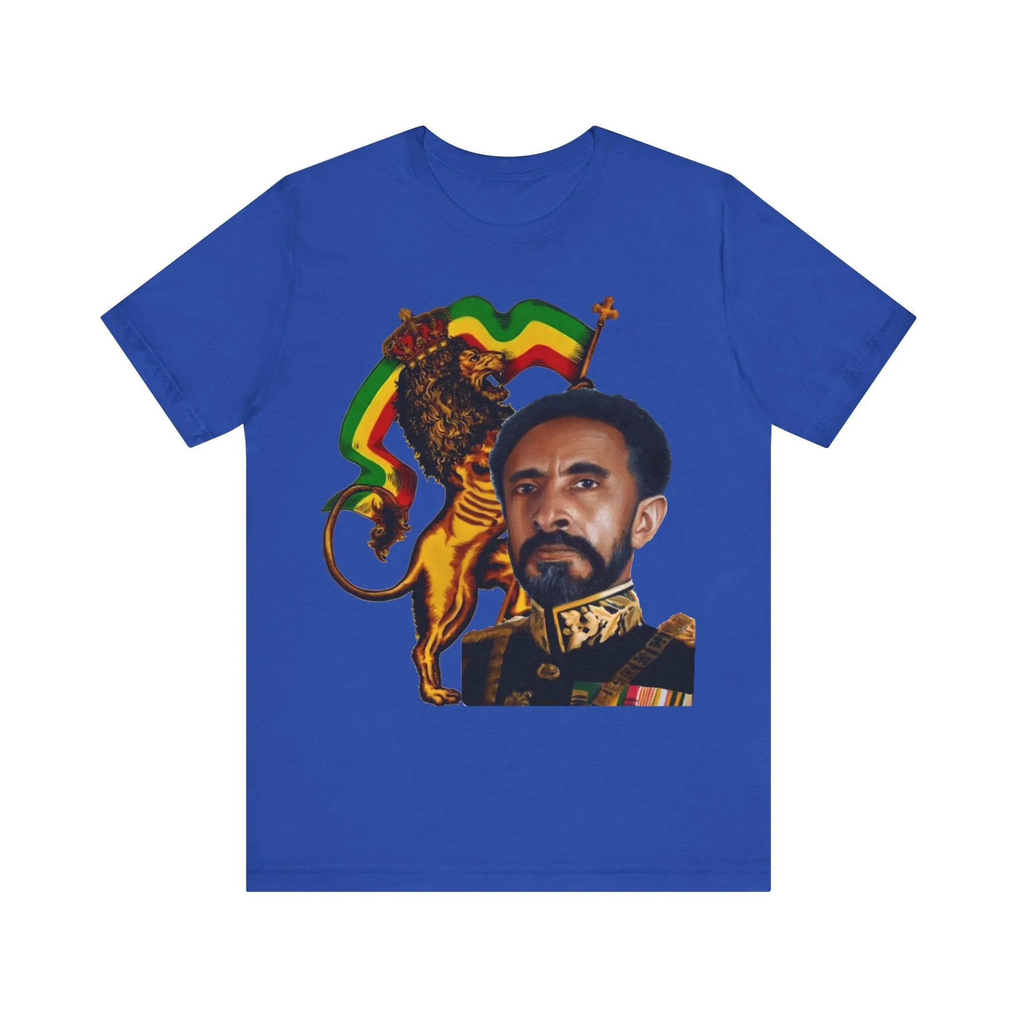 Rasta/His Imperial Majesty: Unisex Jersey Short Sleeve Tee