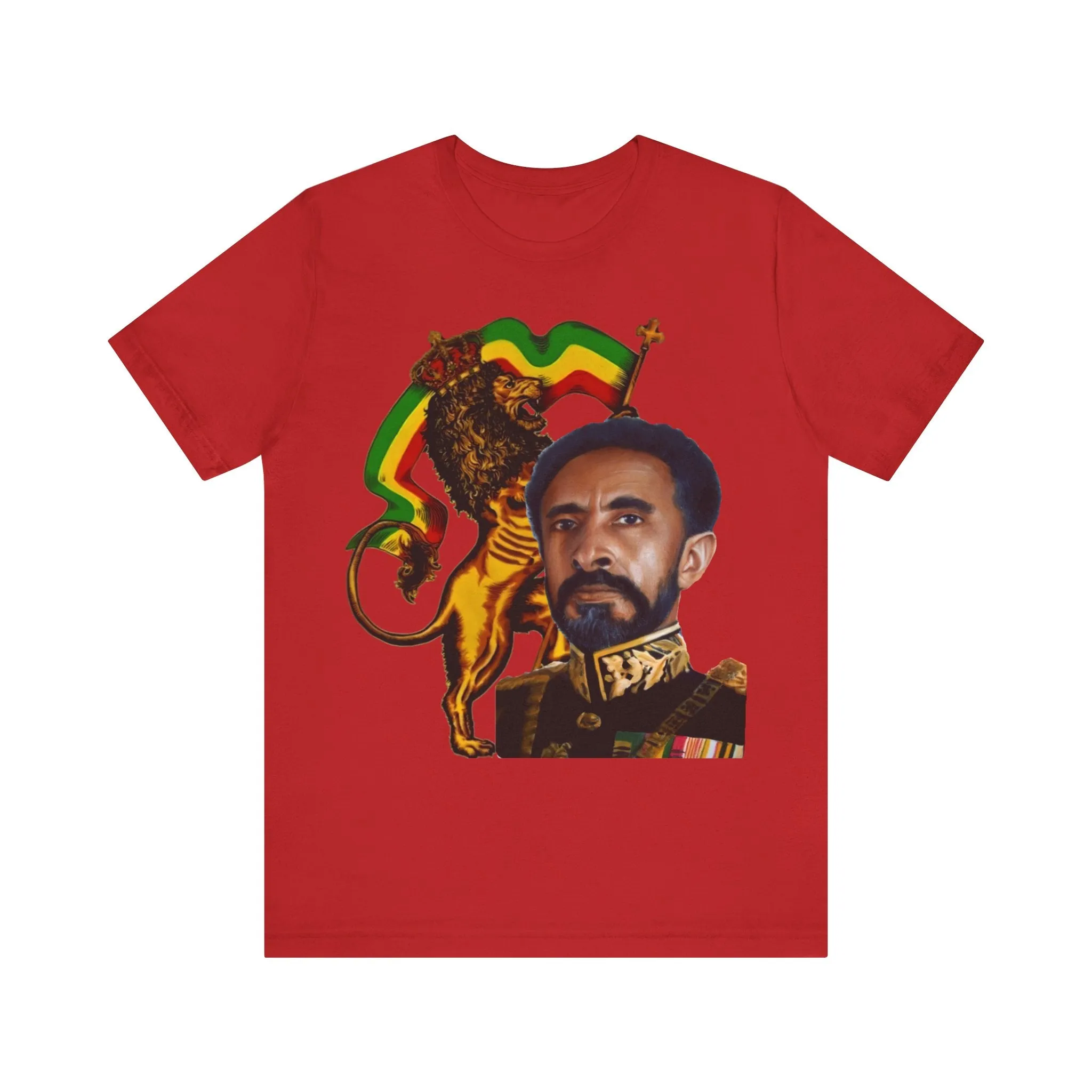 Rasta/His Imperial Majesty: Unisex Jersey Short Sleeve Tee