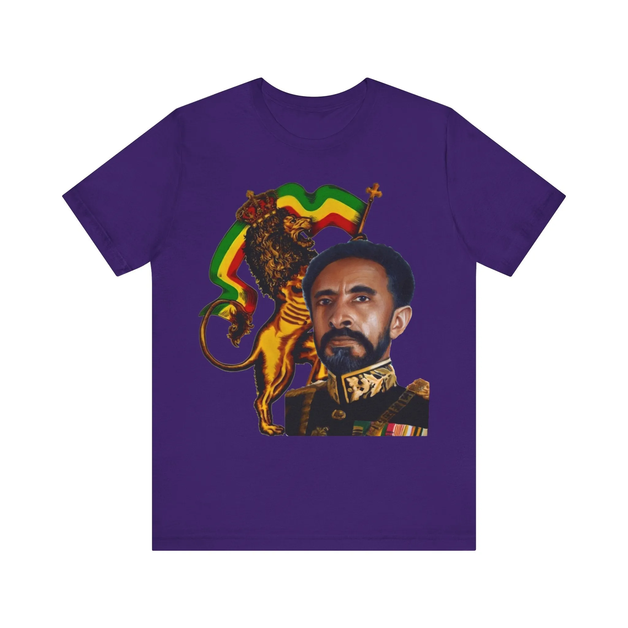 Rasta/His Imperial Majesty: Unisex Jersey Short Sleeve Tee