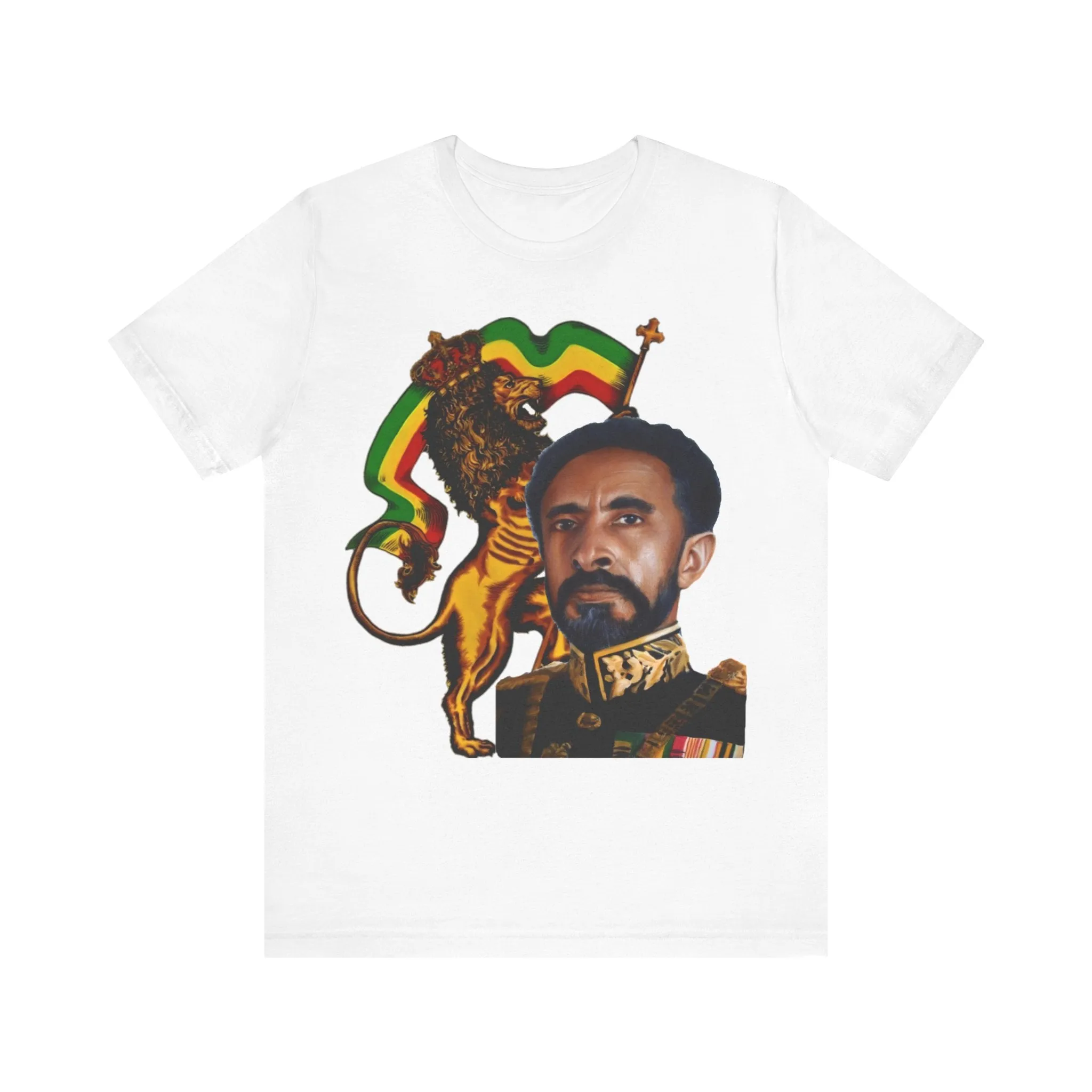 Rasta/His Imperial Majesty: Unisex Jersey Short Sleeve Tee