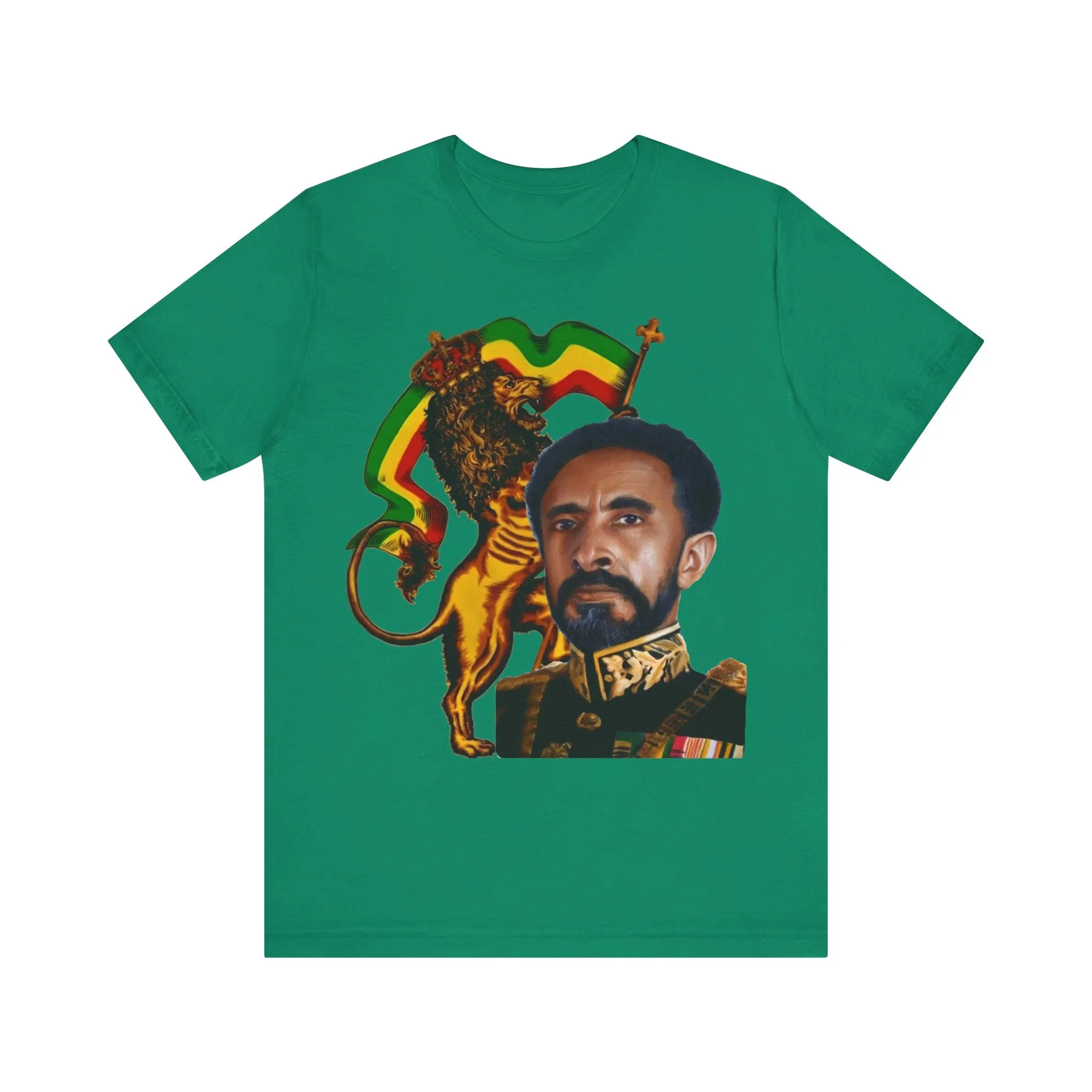 Rasta/His Imperial Majesty: Unisex Jersey Short Sleeve Tee