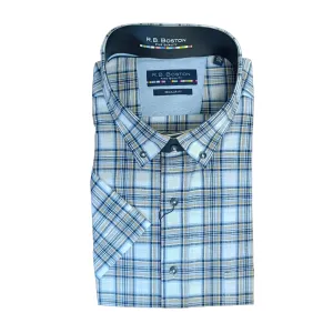 RB Boston Shirt | Navy / Blue / Sand