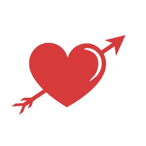 Red Heart and arrow