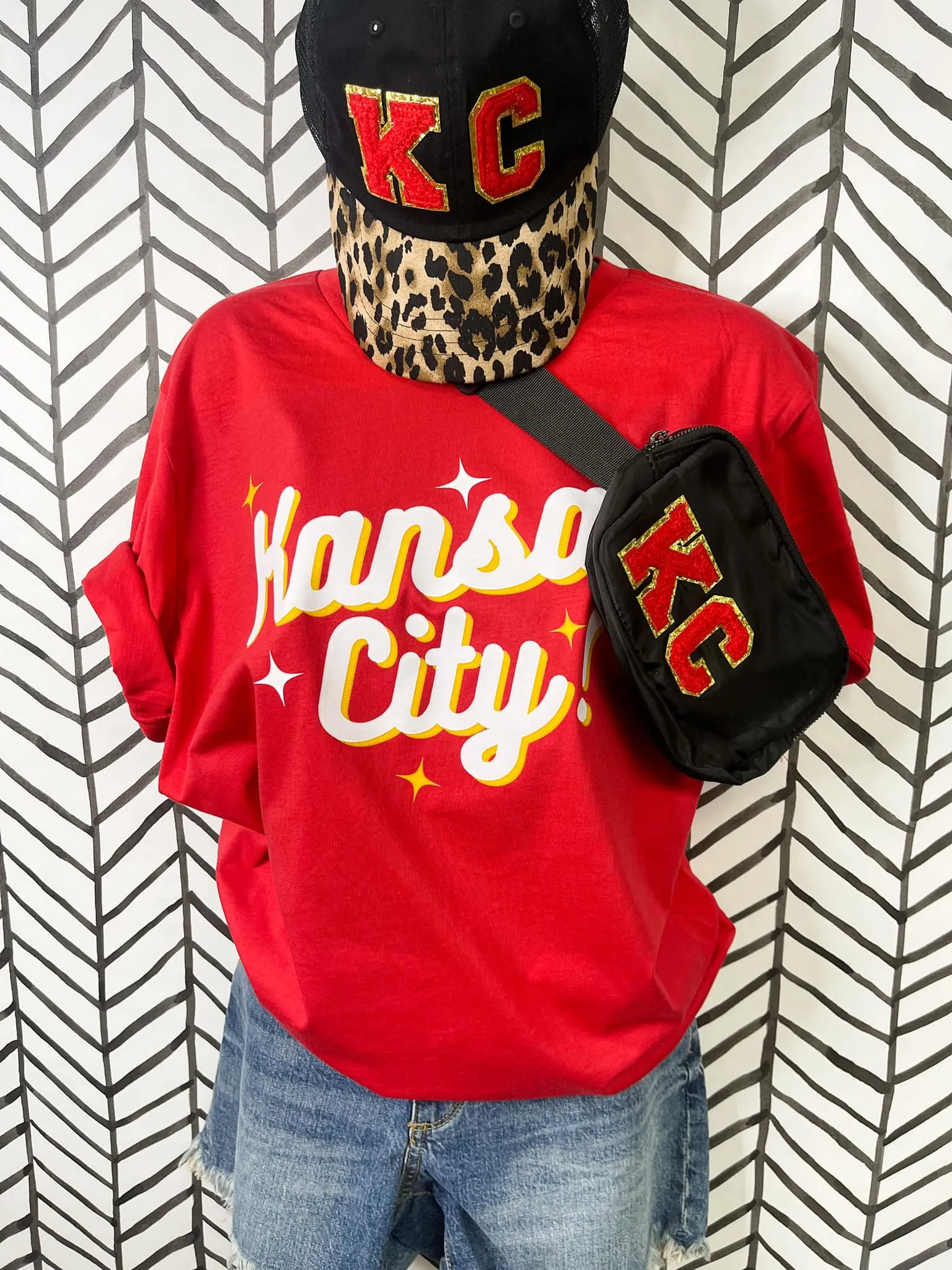 Retro Kansas City Red Graphic Tee