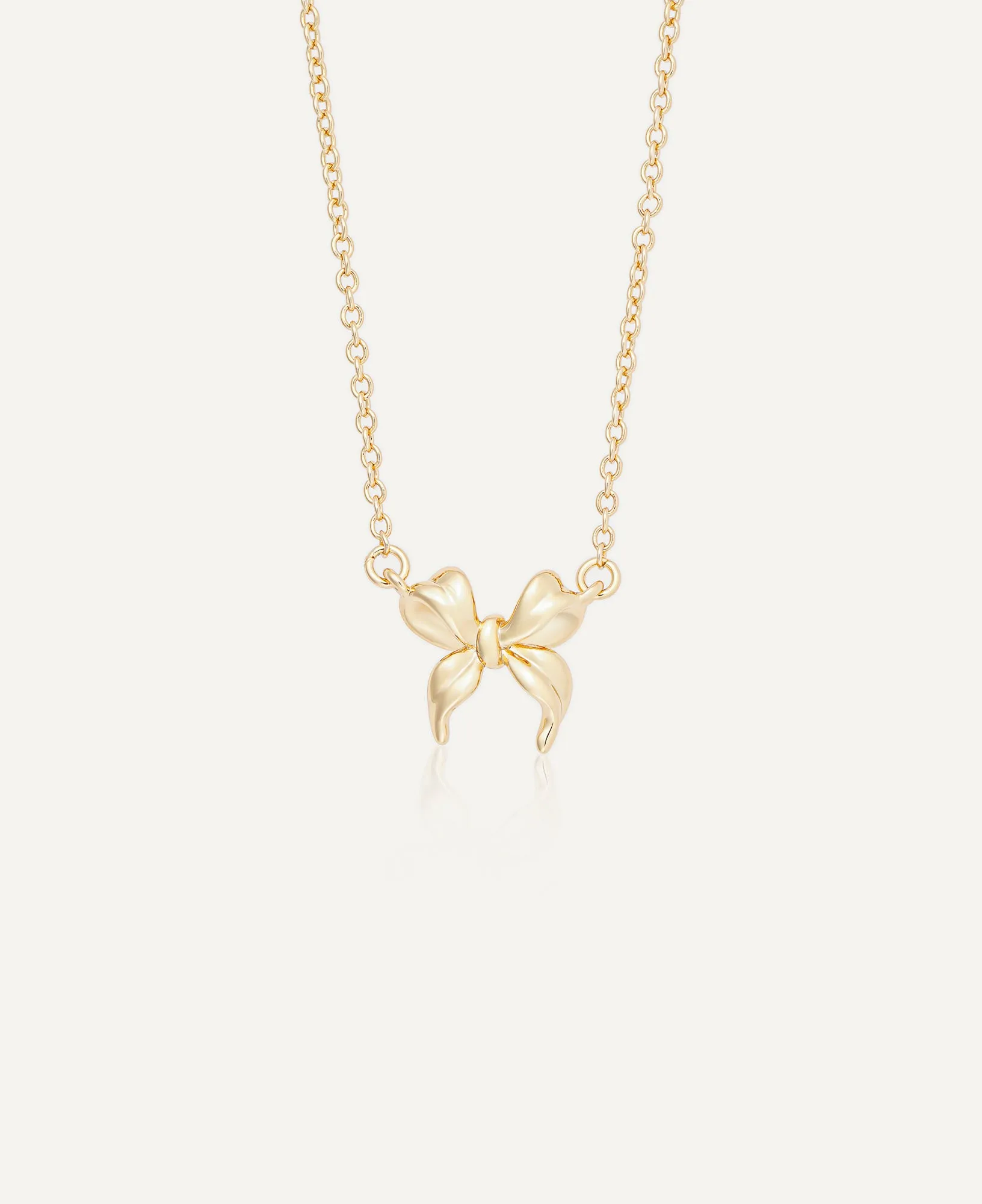 Rosalind Gold Ribbon Necklace