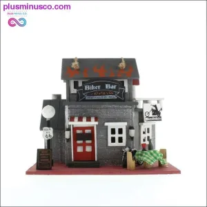 Route 66 Biker Bar Birdhouse ll Plusminusco.com