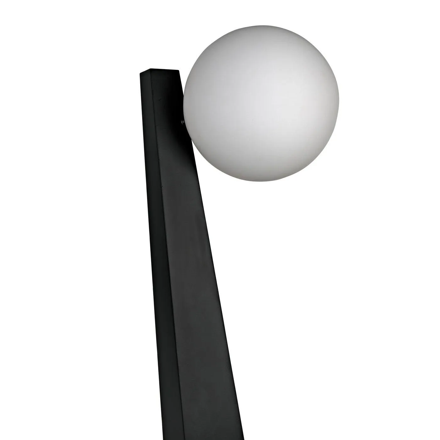 Roy Floor Lamp, Black Metal