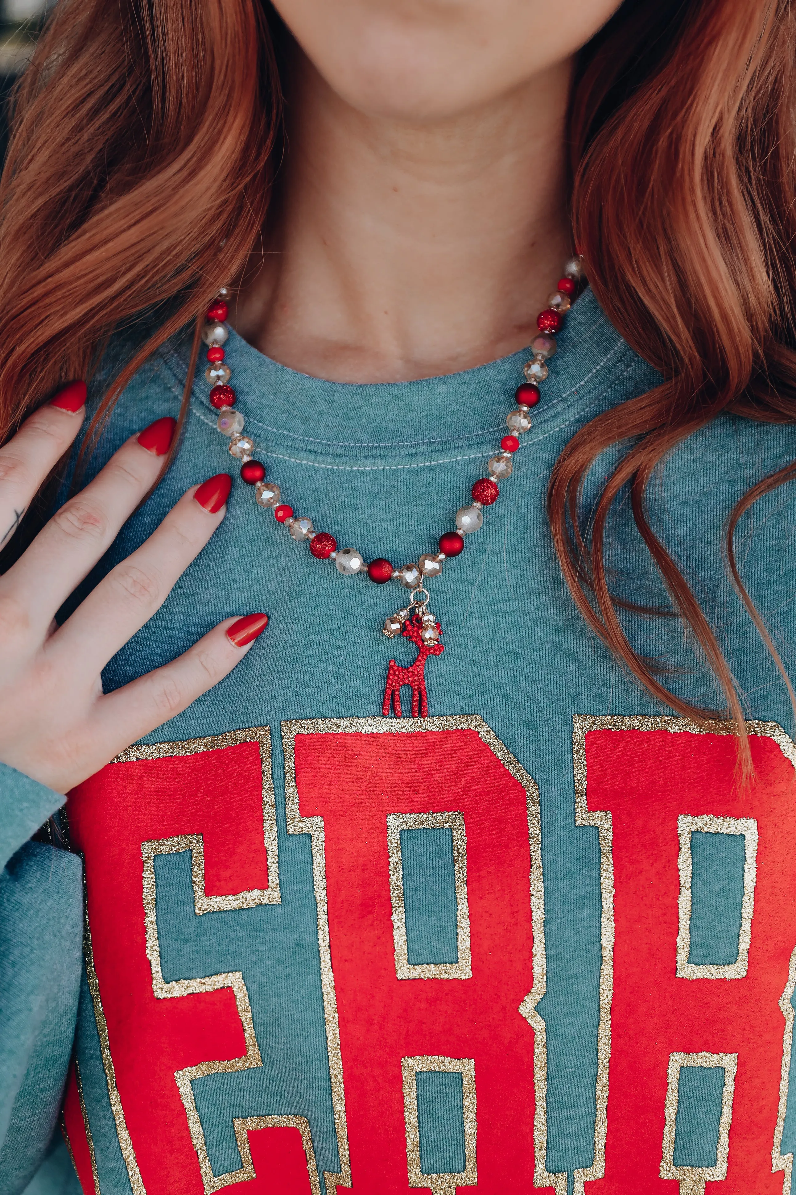 Rudolph Pendant Necklace