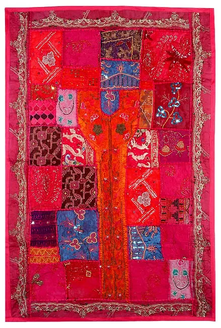 Saree Tapestry-Mosaic