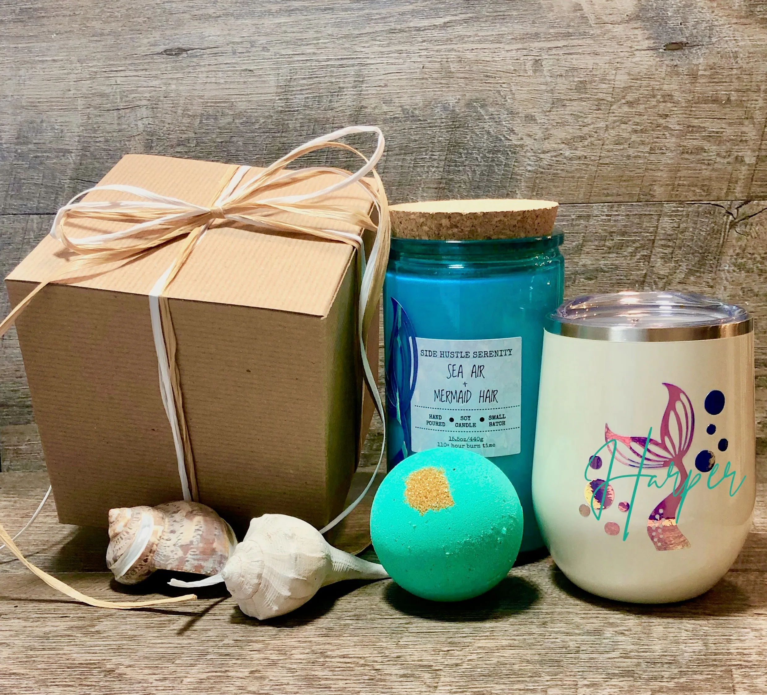 Sea Air   Mermaid Hair Scented Soy Candle | 3.5oz