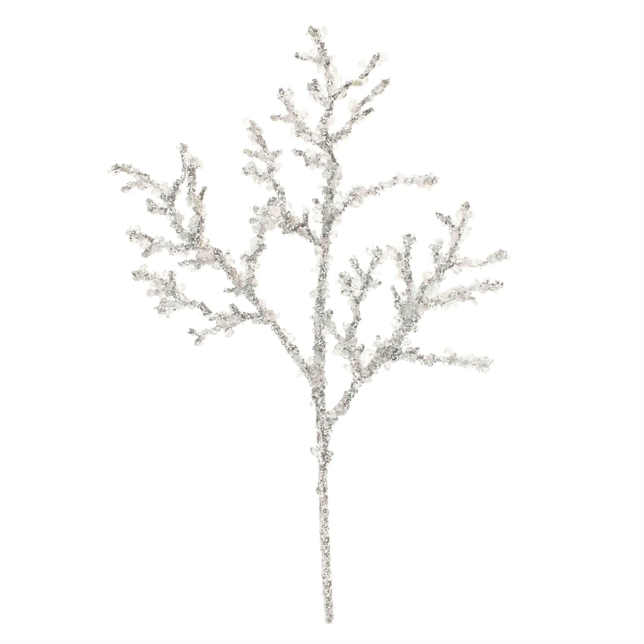Sequined Icy Twig Spray (Set of 6)