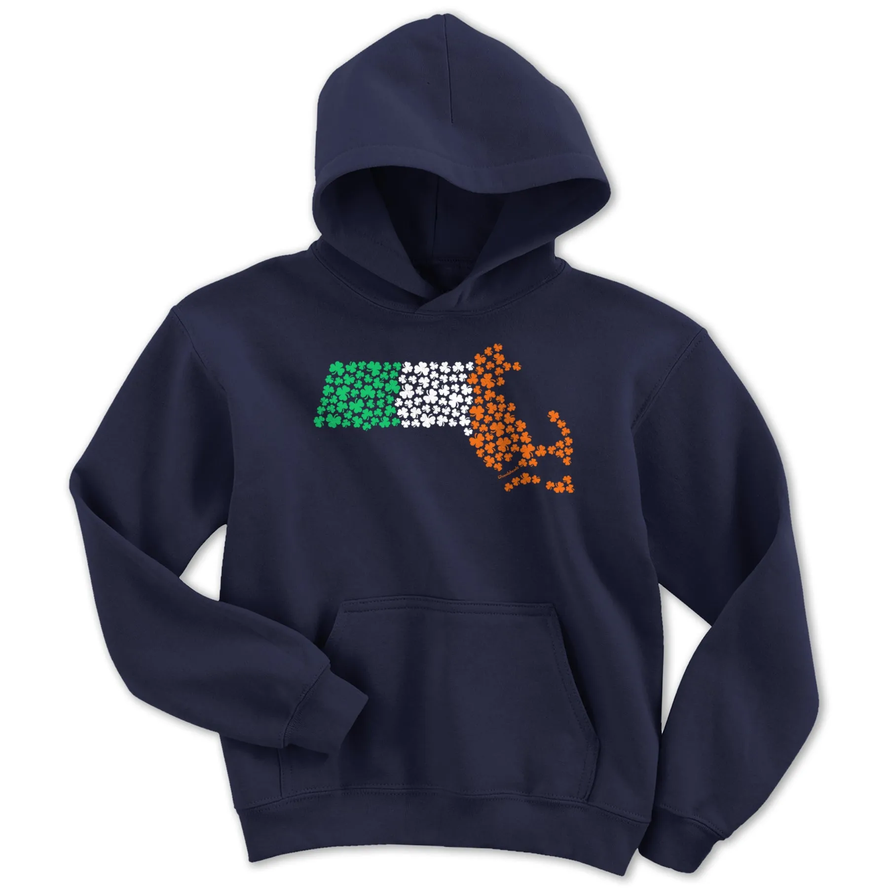 Shamrockachusetts Youth Hoodie